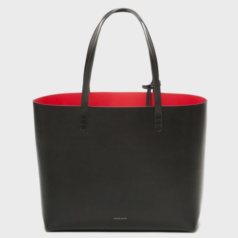 Women's Mansur Gavriel Large Tote Bags Black | AU 2158QW